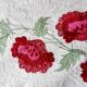 Old linen sheet embroidery 200X260