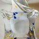 Jack in the Pulpit/Murano Soliflore Vase. Blown glass. Height 19 cm