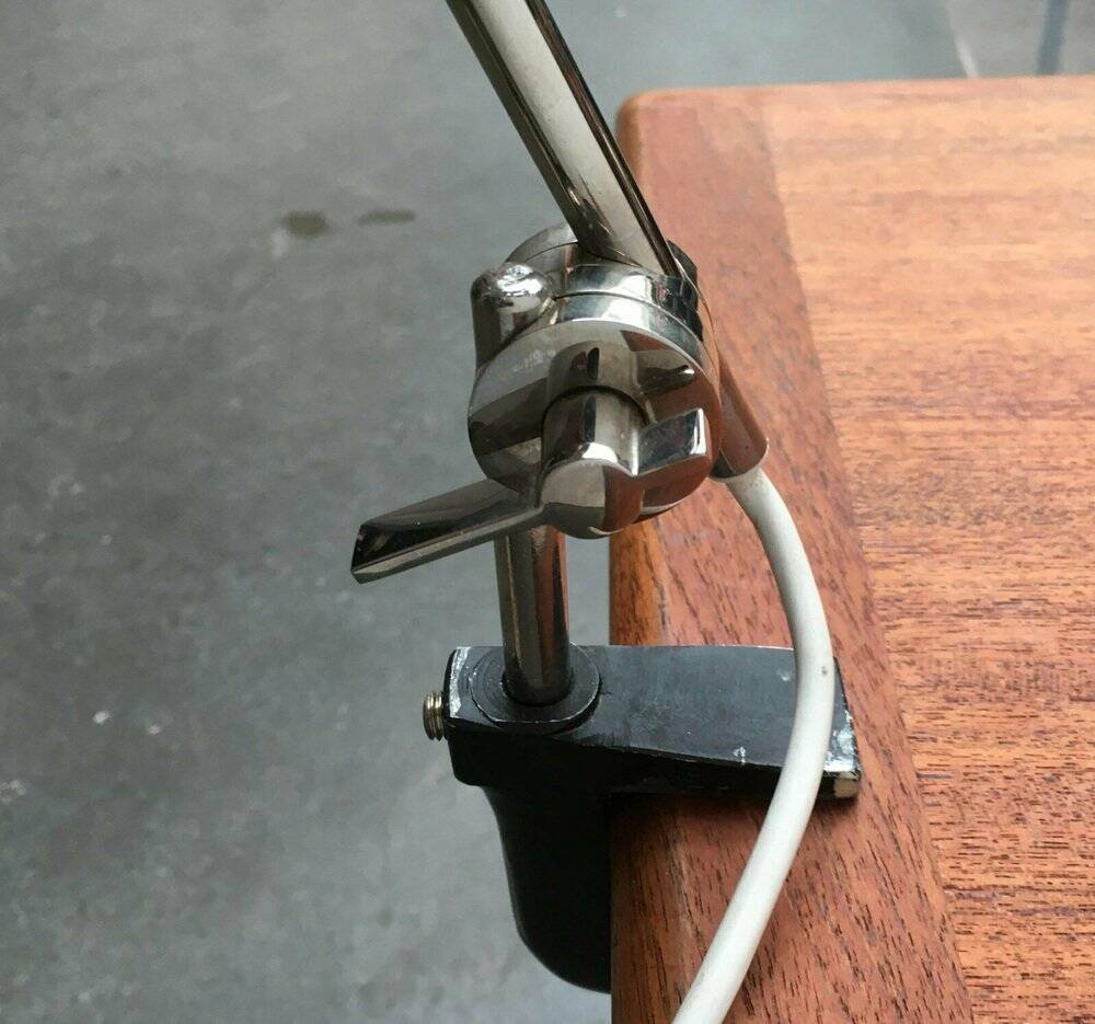 Mid-century table clamp lamp model no. 2002 by Elux, 1960s, set of 2.