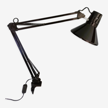 Black workshop lamp