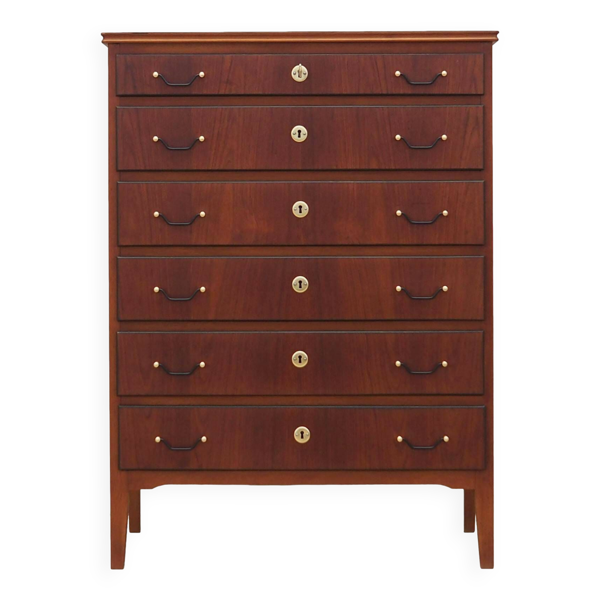 Teak chest of drawers, Danish design, 1970s, made in Denmark