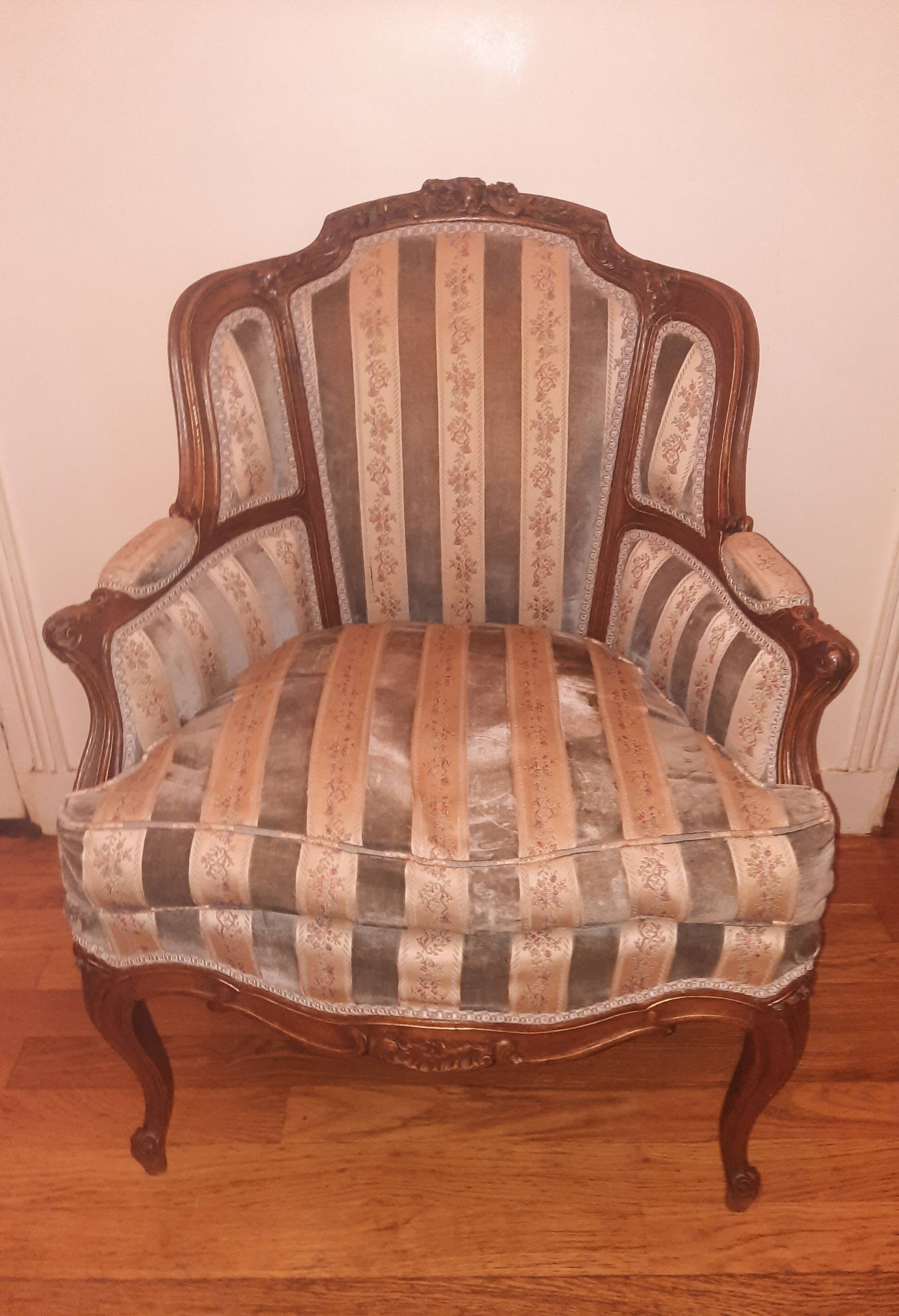Louis XV style armchair