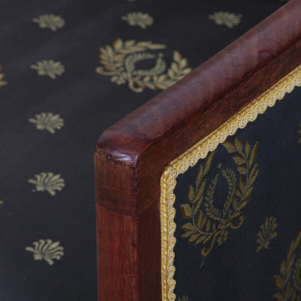 Banquette in the style of Jean-Michel Frank from the 1930s-1940s.