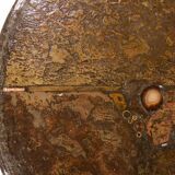 Table low Paul Kingma one-off Agate slate brass
