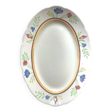 Digoin Sarreguemines oval dish