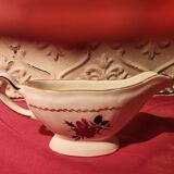 Sauce boat and small oval dish the Amandinoise