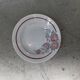 8 vintage Avranches earthenware plates decorated with roses