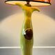Vintage signed art ceramic lamp