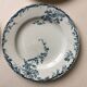 Set of 6 plates in faience Luneville model Passiflore
