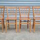 Set de 4 chaises bistrot luterma
