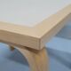 Table basse minimaliste des années 70 de Rud Thygesen et Johnny Sorensen pour Magnus Olesen, années 1970