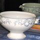 Antique soup tureen Sarreguemines U&C – Mozart model – Ironstone – decoration
