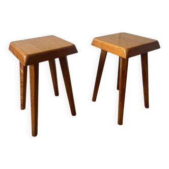 2 stools S01, Pierre Chapo 1970
