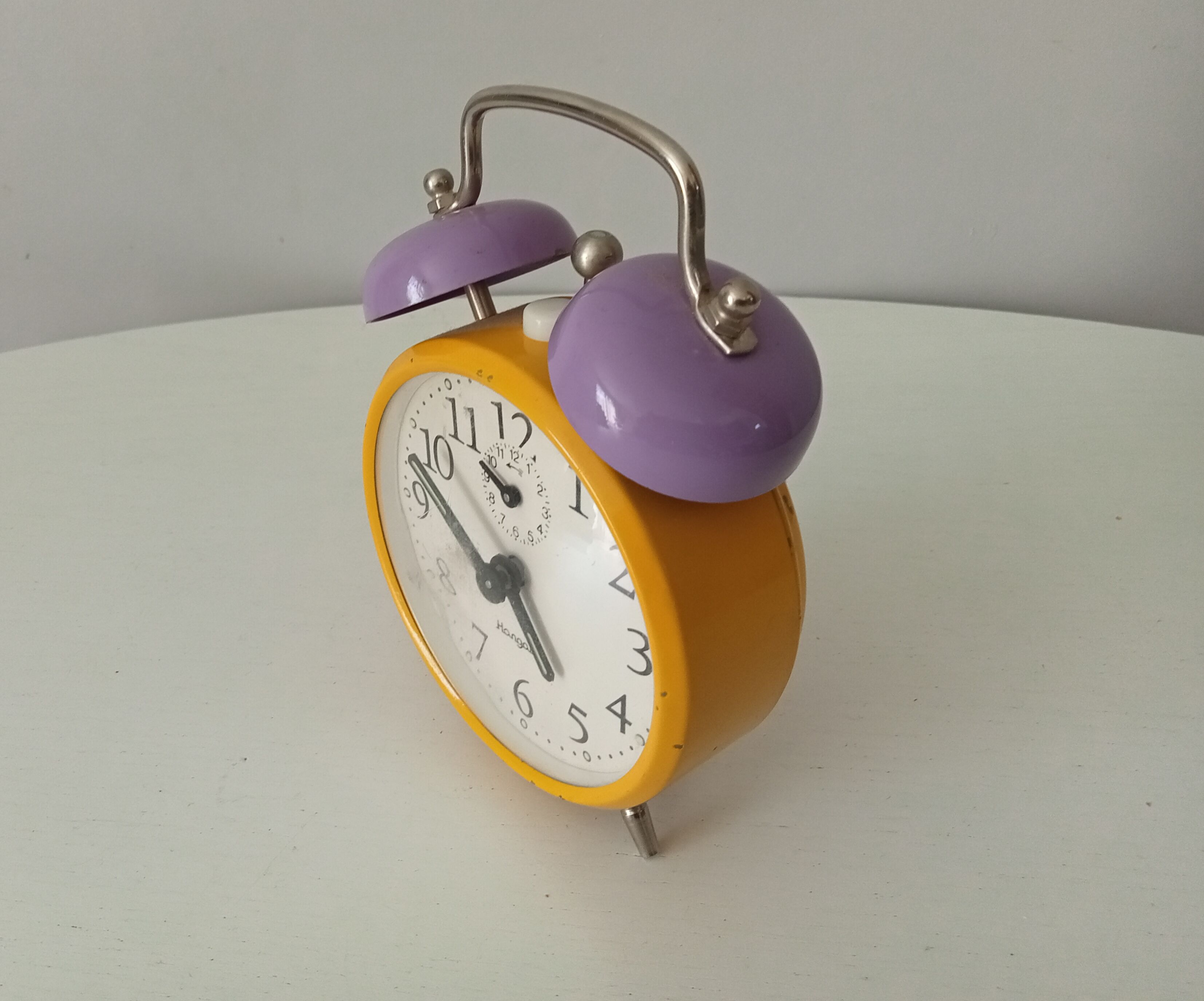Vintage alarm clock Hangarter 70s/80s
