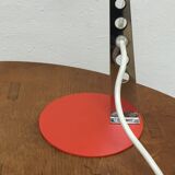 Pair of orange lamps