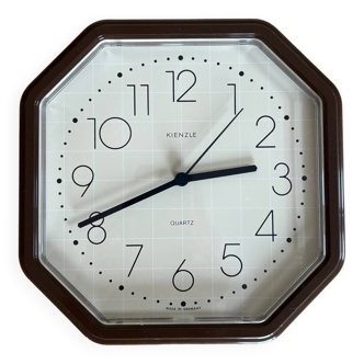 Vintage German kienzle brown quartz clock