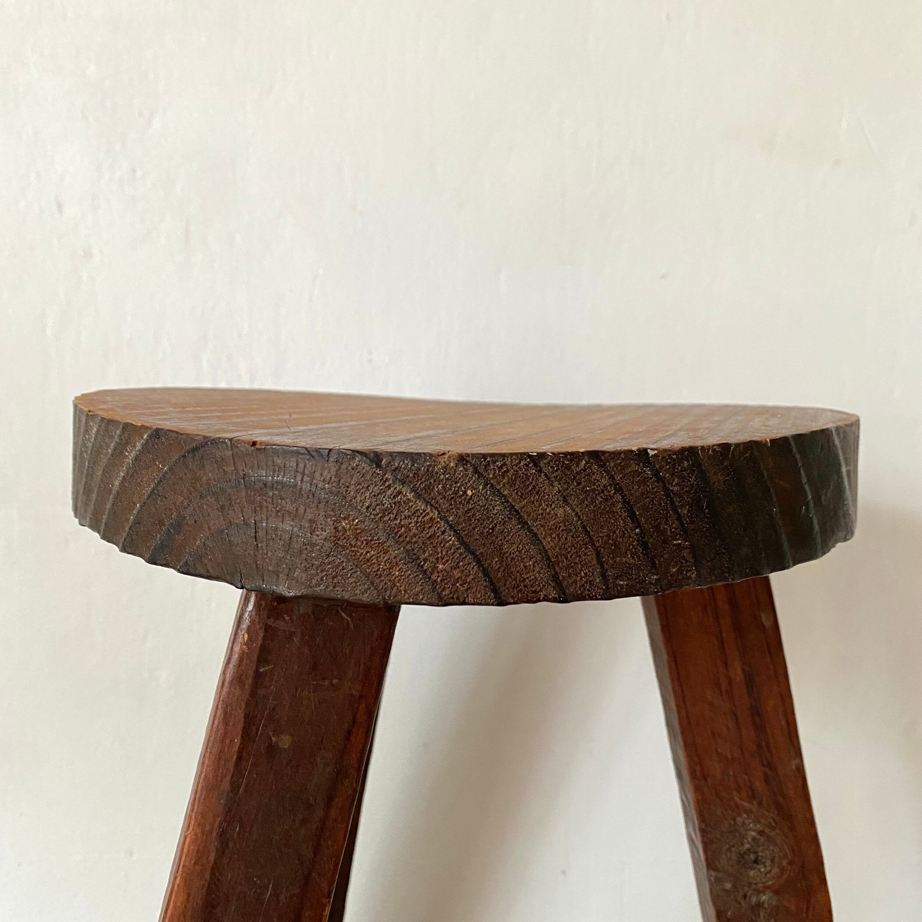 Vintage tripod stool