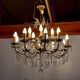 Lustre en cristal, milieu XXe