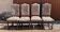 Colonial armchair in solid wood and weaving
