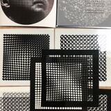 Screen print framed double support rdition 1973 (Switzerland)