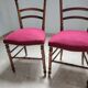 2 Louis XVI style chairs