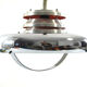 Vintage chrome pendant from the 1960s.