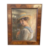 Signed portrait of a woman from 1918