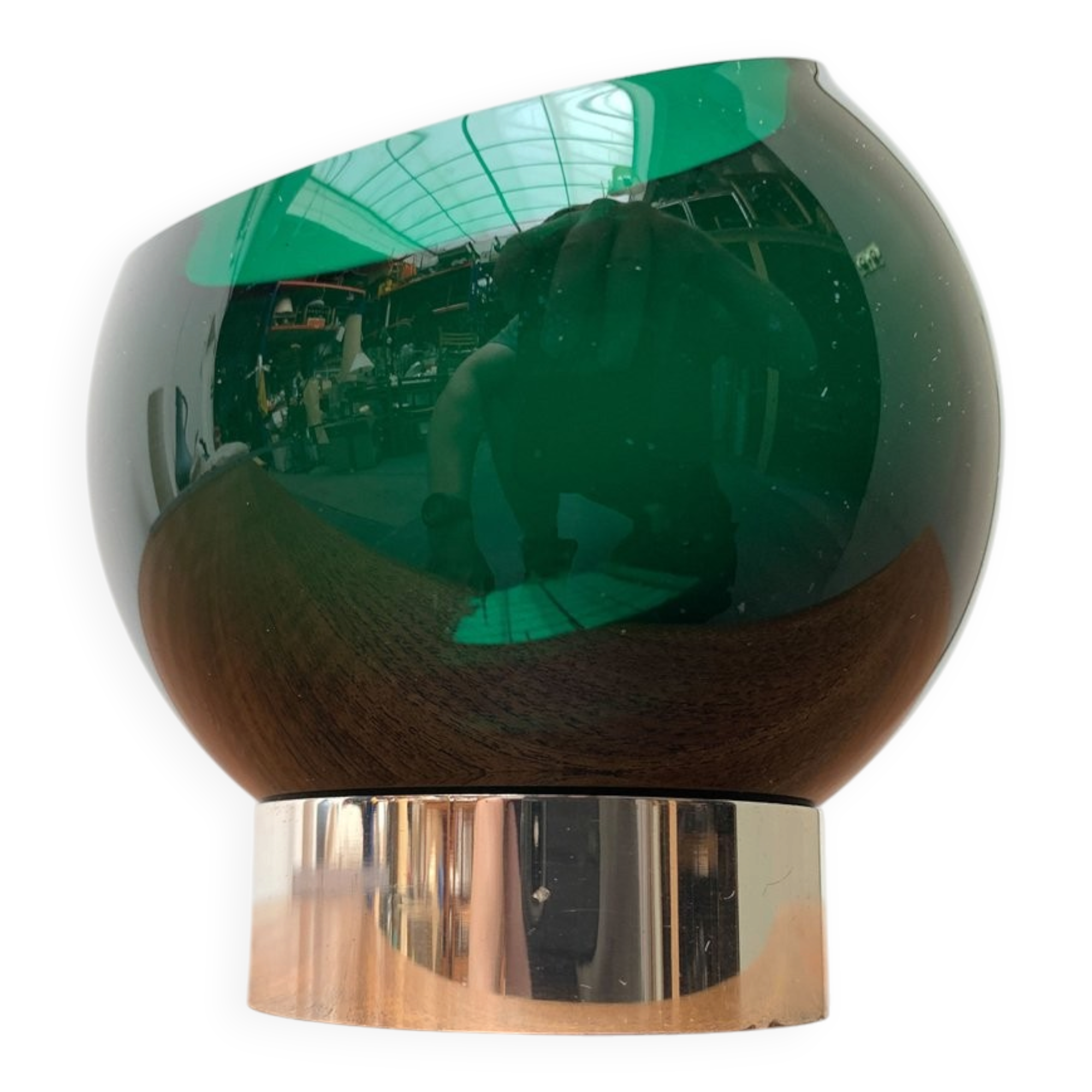 Mid-century modern German space-age glass balls by Quist, 1960s, set of 3