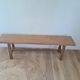 Banc en chêne