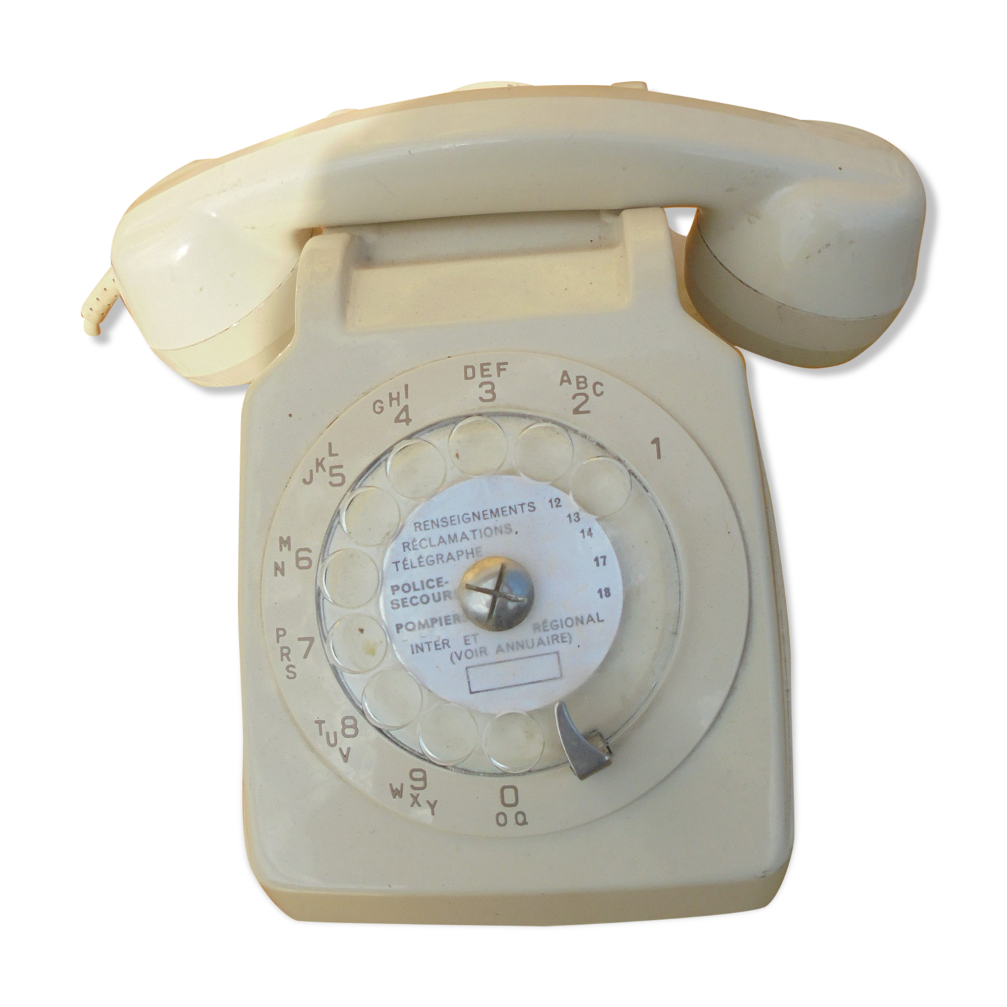 Telephone socotel s63 vintage ivory