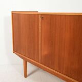 Elegant-lined Scandinavian 1960s sideboard