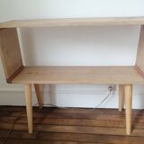 Solid oak console