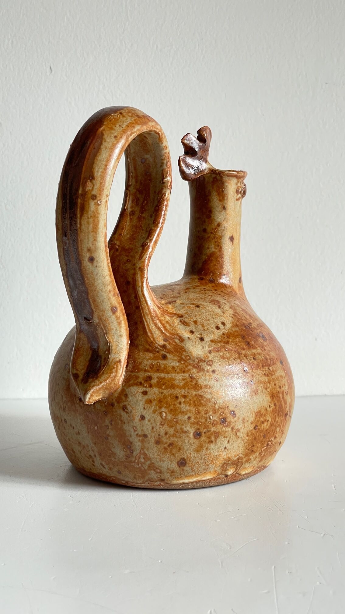 Ceramic Zoomorphic Rooster shape Vintage