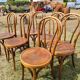 6 bentwood chairs early 20th