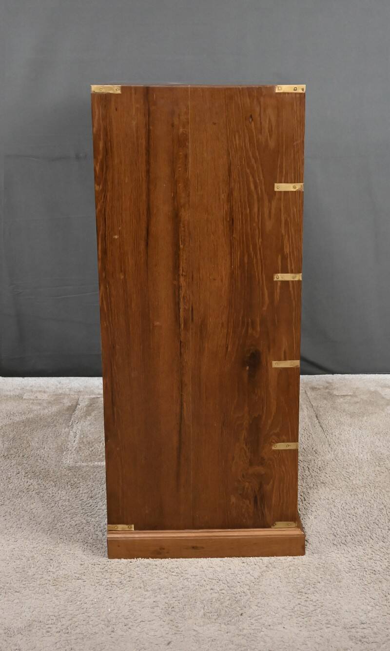 Marine Commode in Teak, India – 20th Century