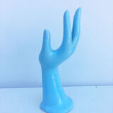 Blue hand
