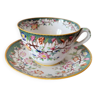 Antique VPF Vernon Porcelain Fismes Teacup, Minton Chocolate Cup