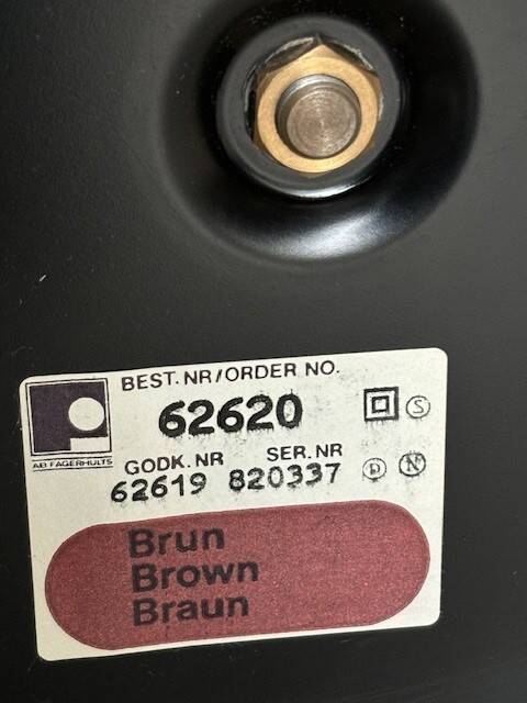 lampe de AB Fagerhults - Suède années 60/70