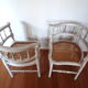 2 corner chairs