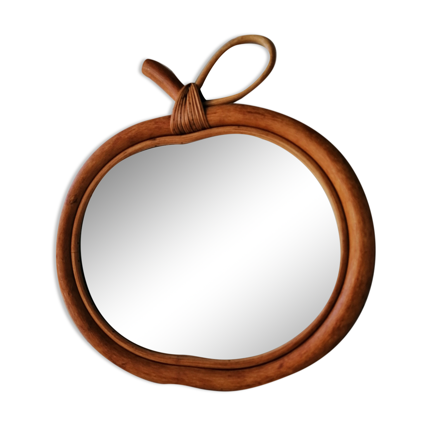 Vintage apple mirror