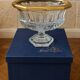 Cut Crystal Cup on a Gilded Base