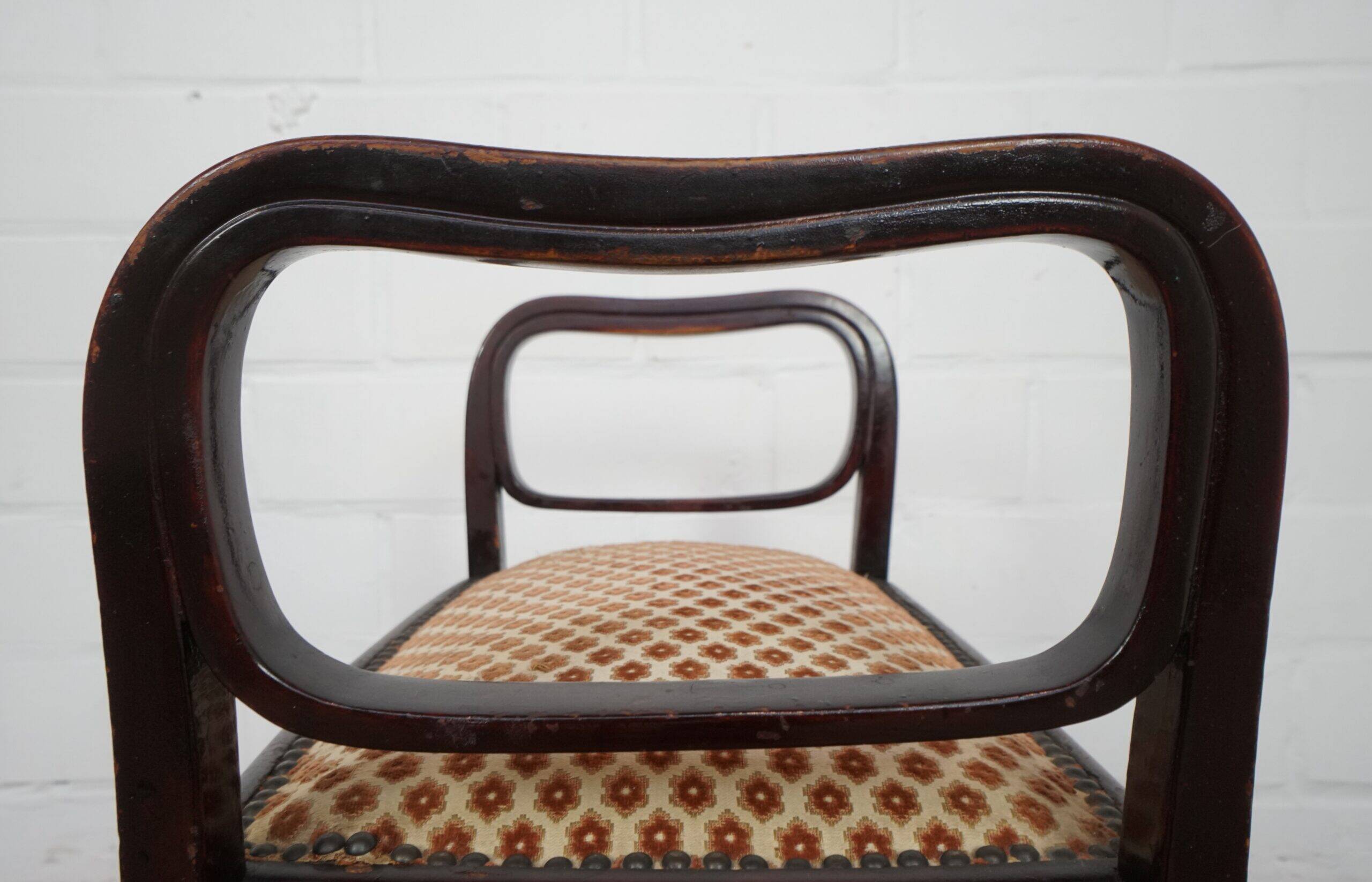 Stool by Otto Wagner model 412 for J&J Kohn
