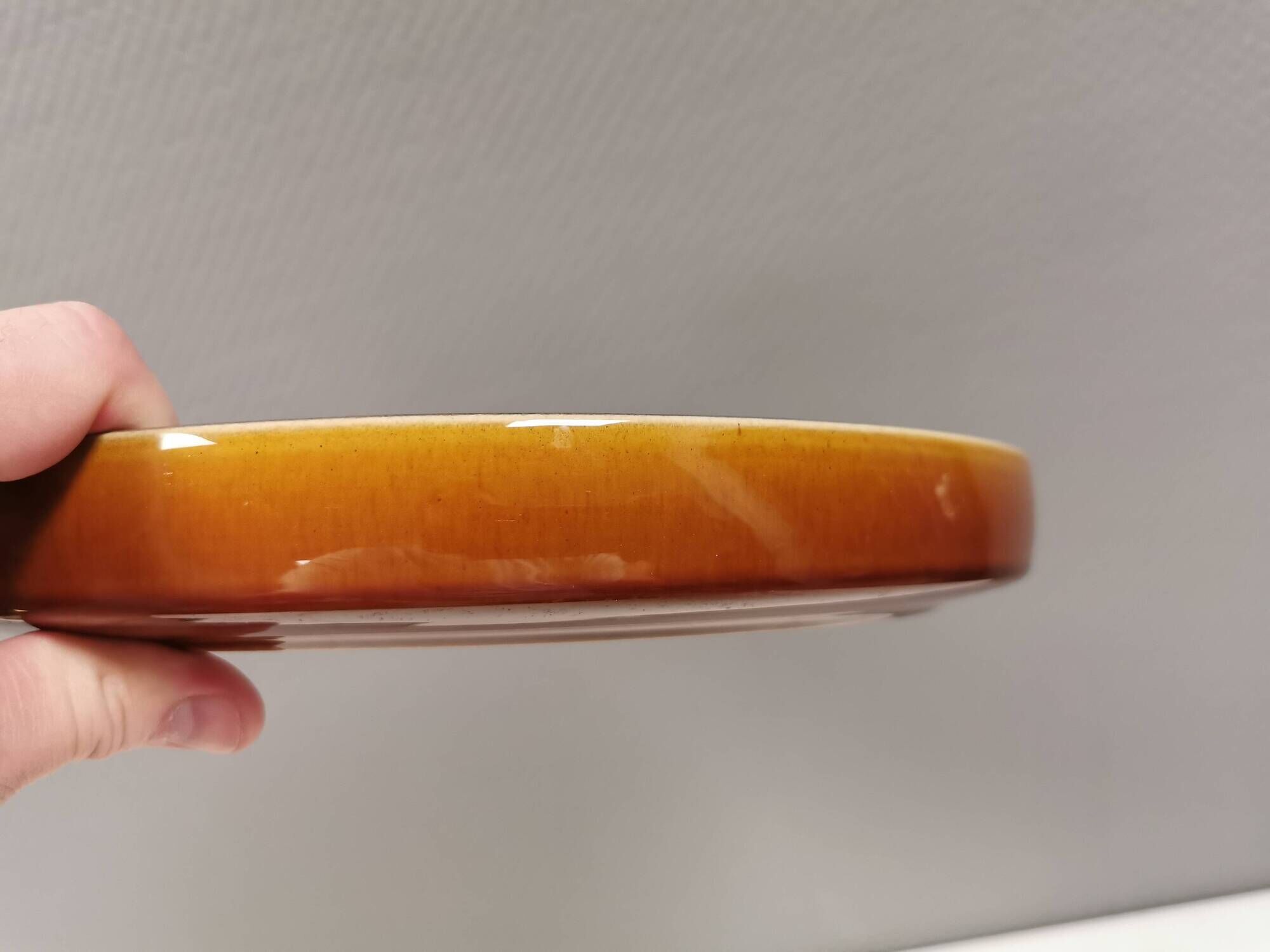 Royal Copenhagen Faience dish, designed by Ellen Malmer (EM) 1960s Denmark