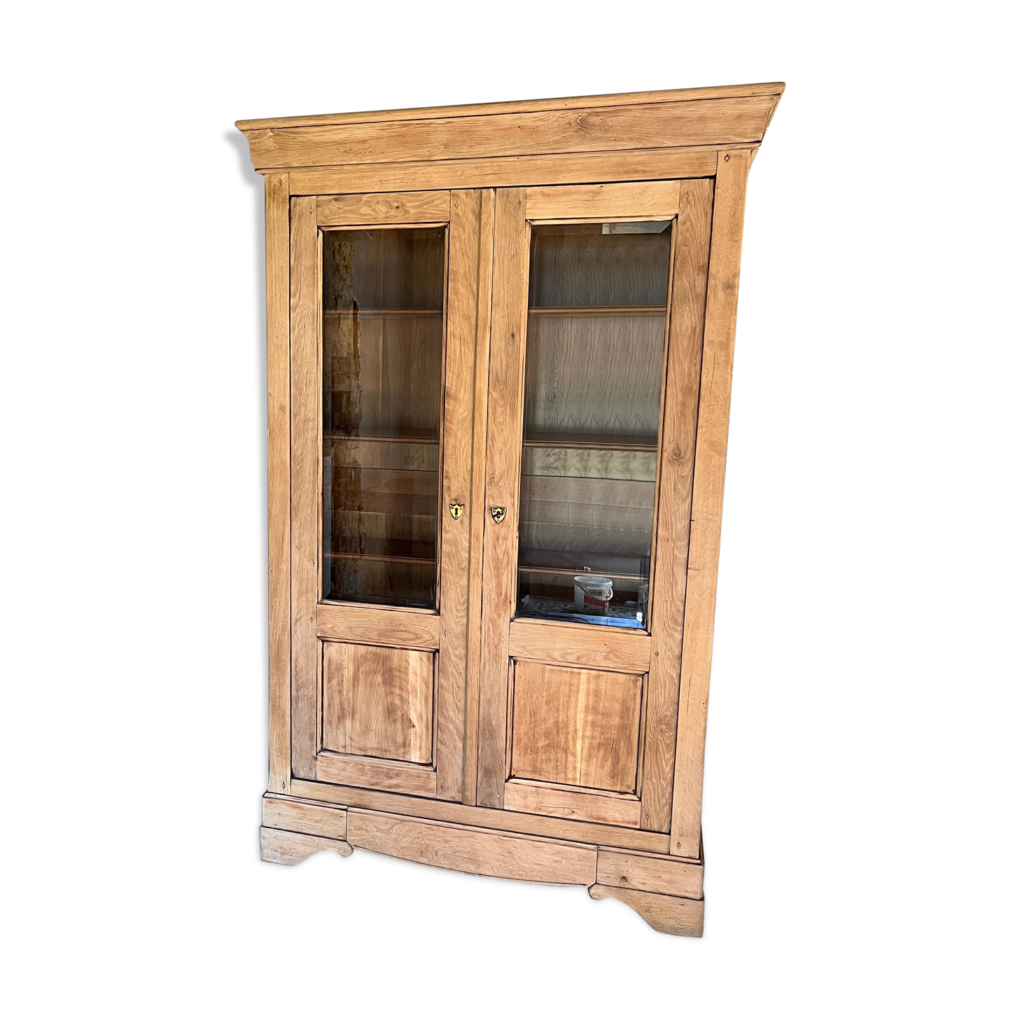 Hardwood bookcase