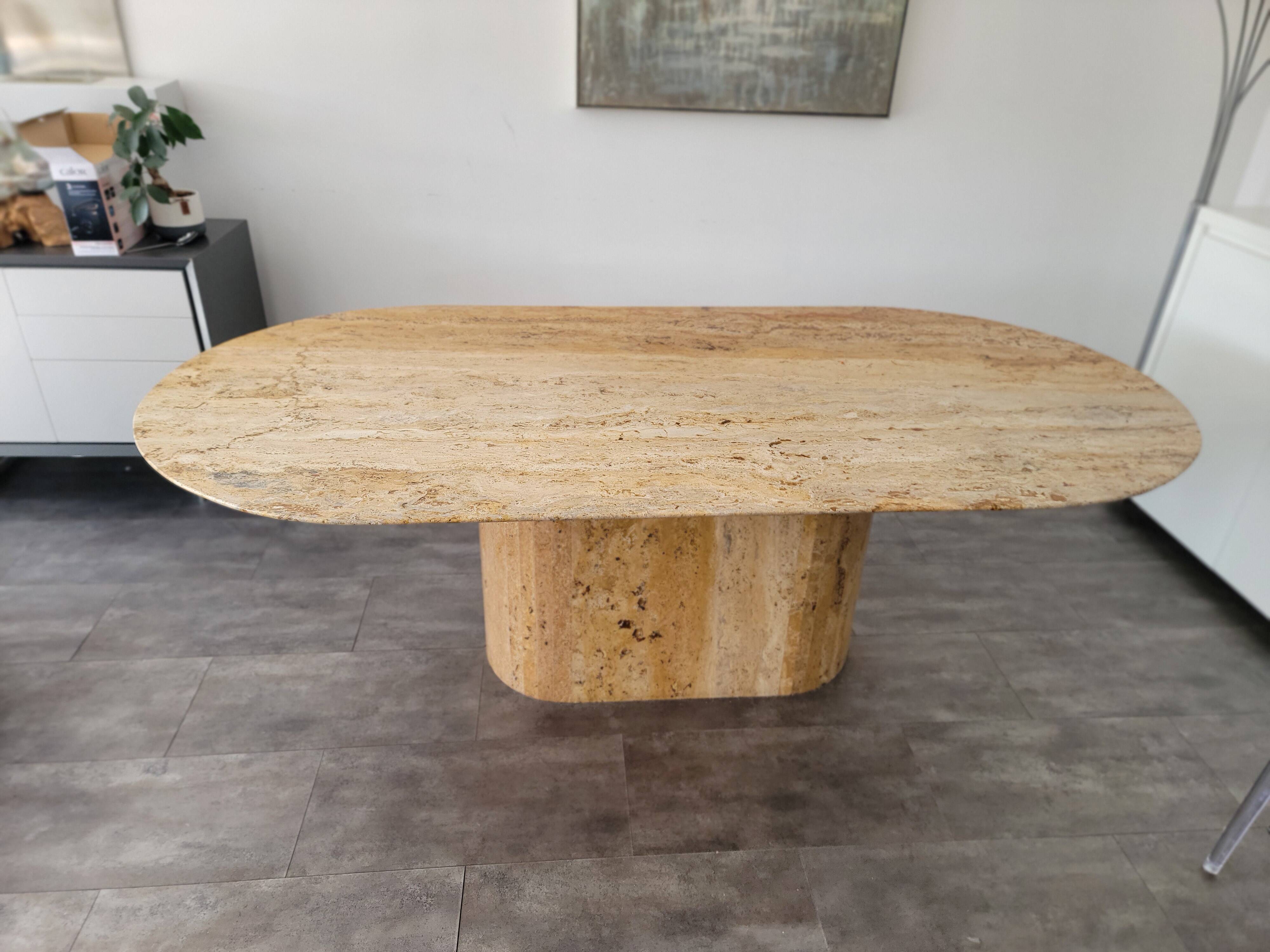 Marble dining table