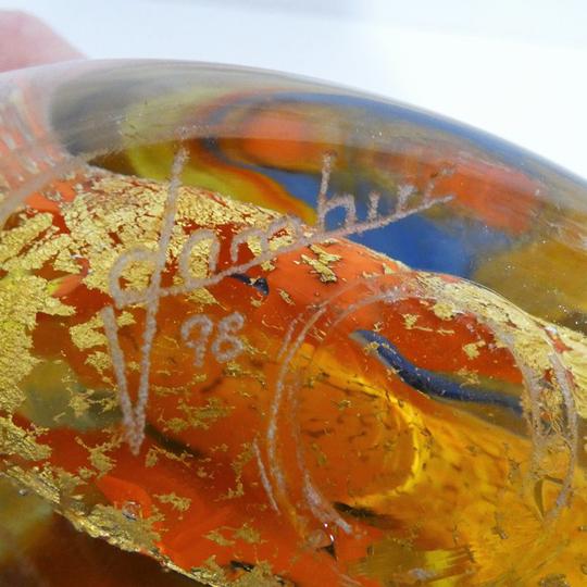 Vase En Verre Soufflé - vases et objets en verre