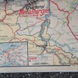 Old Vidal Lablache map: Belgium.