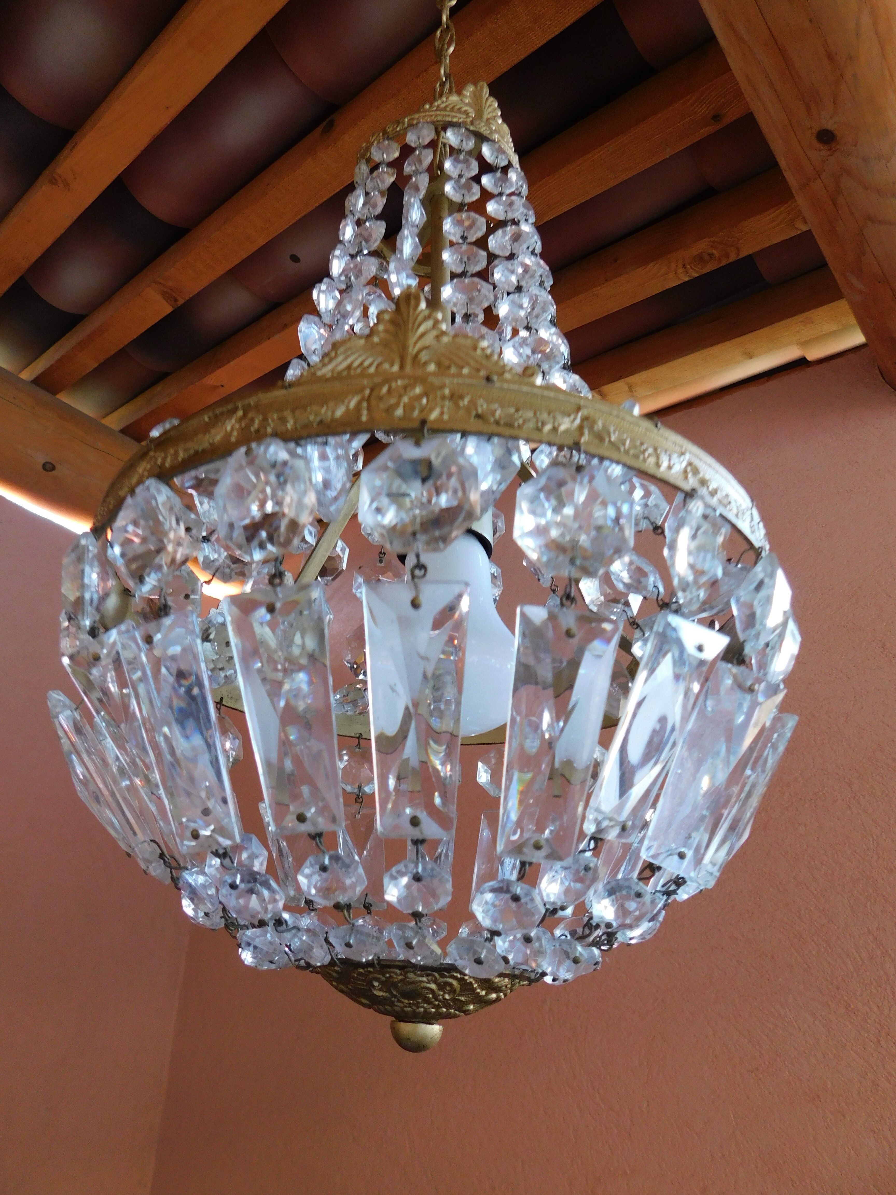Hot air balloon chandelier - 25 cm