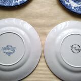 5 Assiettes à dessert en porcelaine Anglaise Myott