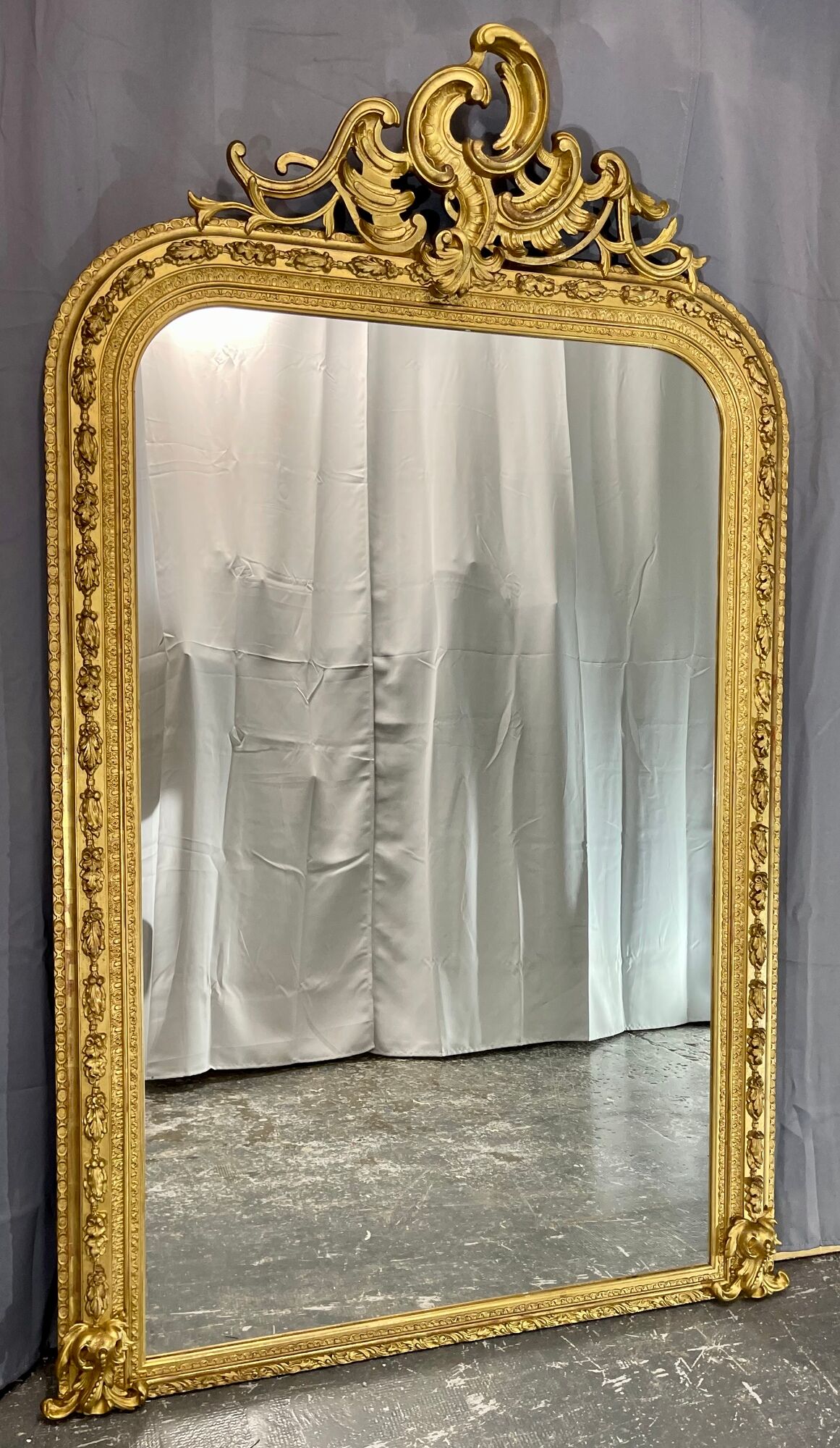 Miroir 178 x109 époque XIXè, Napoléon III